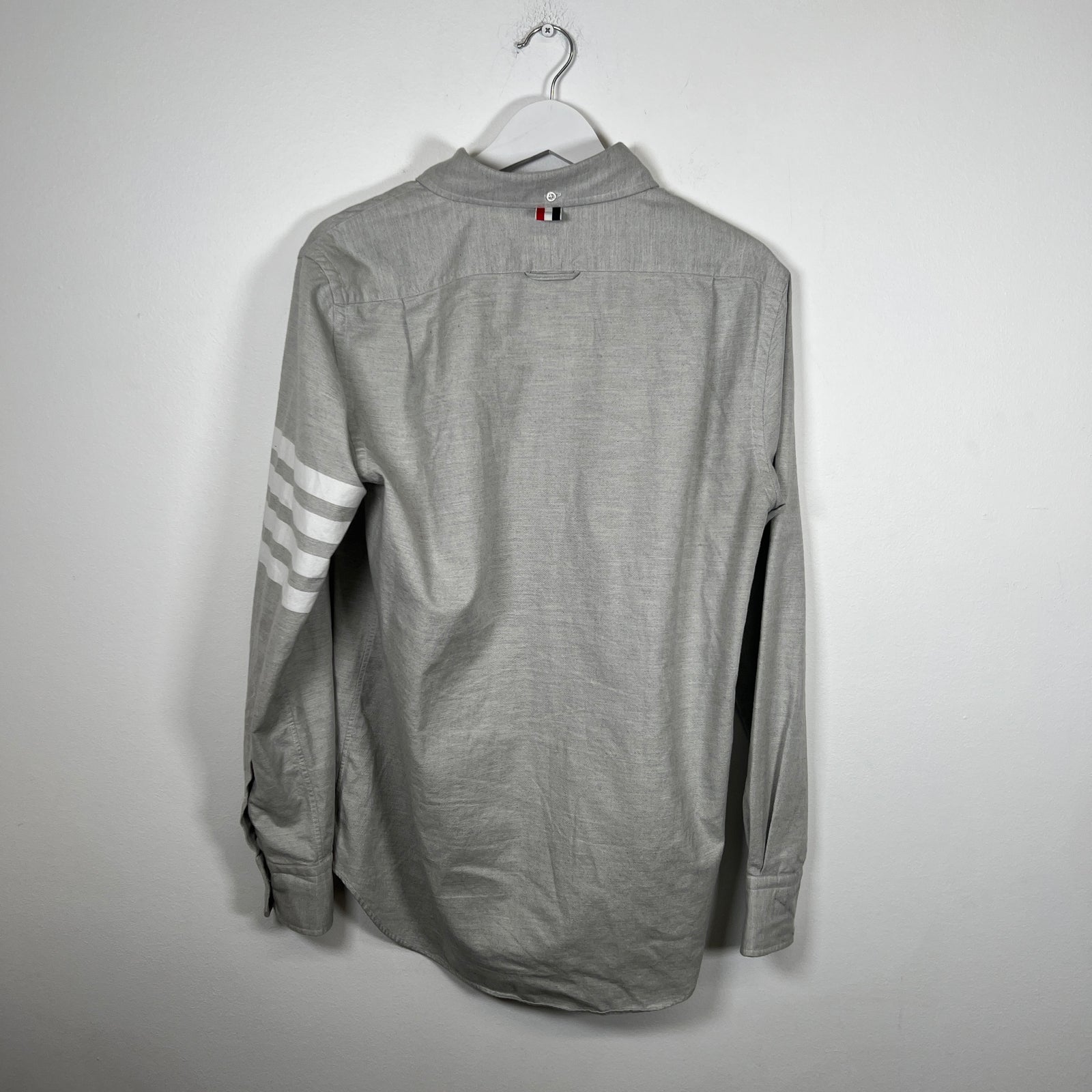 Thom Browne Grey Button Up Shirt Size S