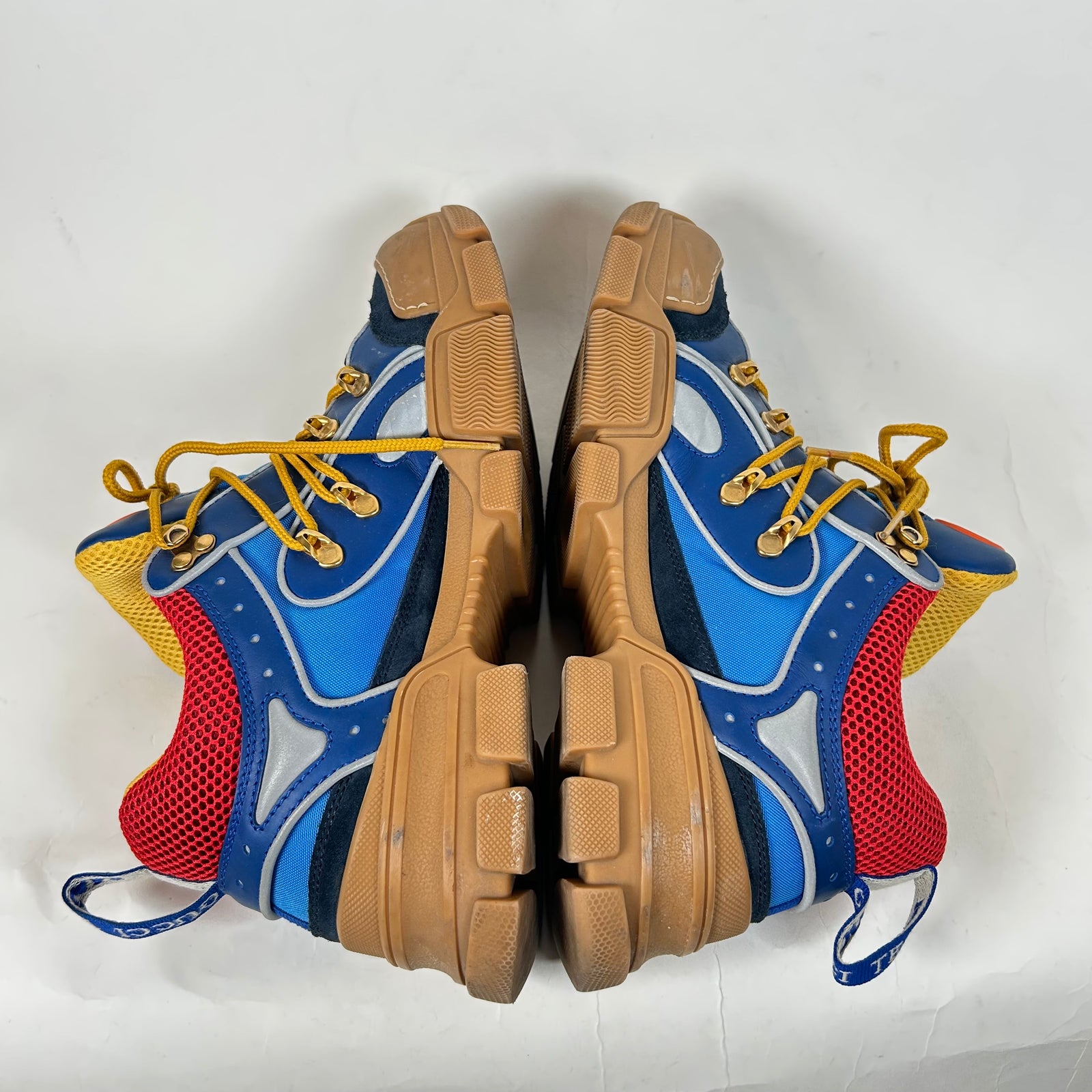Gucci Blue/Red Flashtrek Sneaker Size GG 8.5