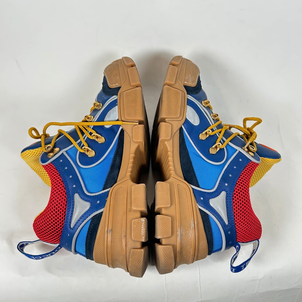 Gucci Blue/Red Flashtrek Sneaker Size GG 8.5