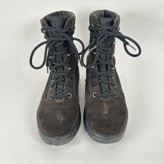 Yeezy Season 4 'Oil' Suede Combat Boot Size 8