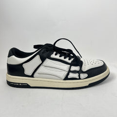 Amiri Black/White Skel Low Top Sneaker Size 41