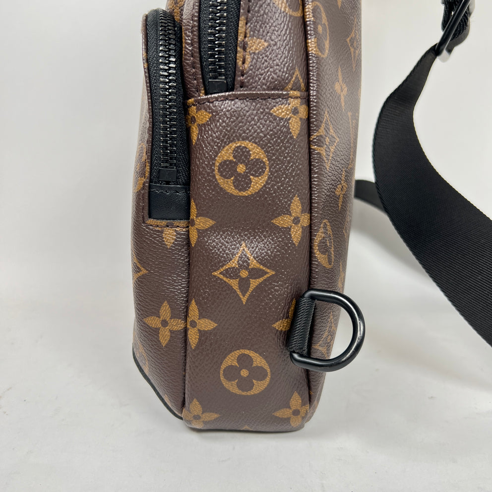 Louis Vuitton Monogram Macassar Avenue Sling Bag