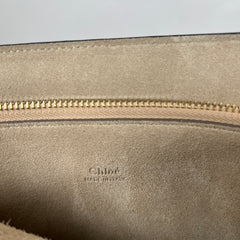 Chloe Faye Leather & Suede Shoulder Bag