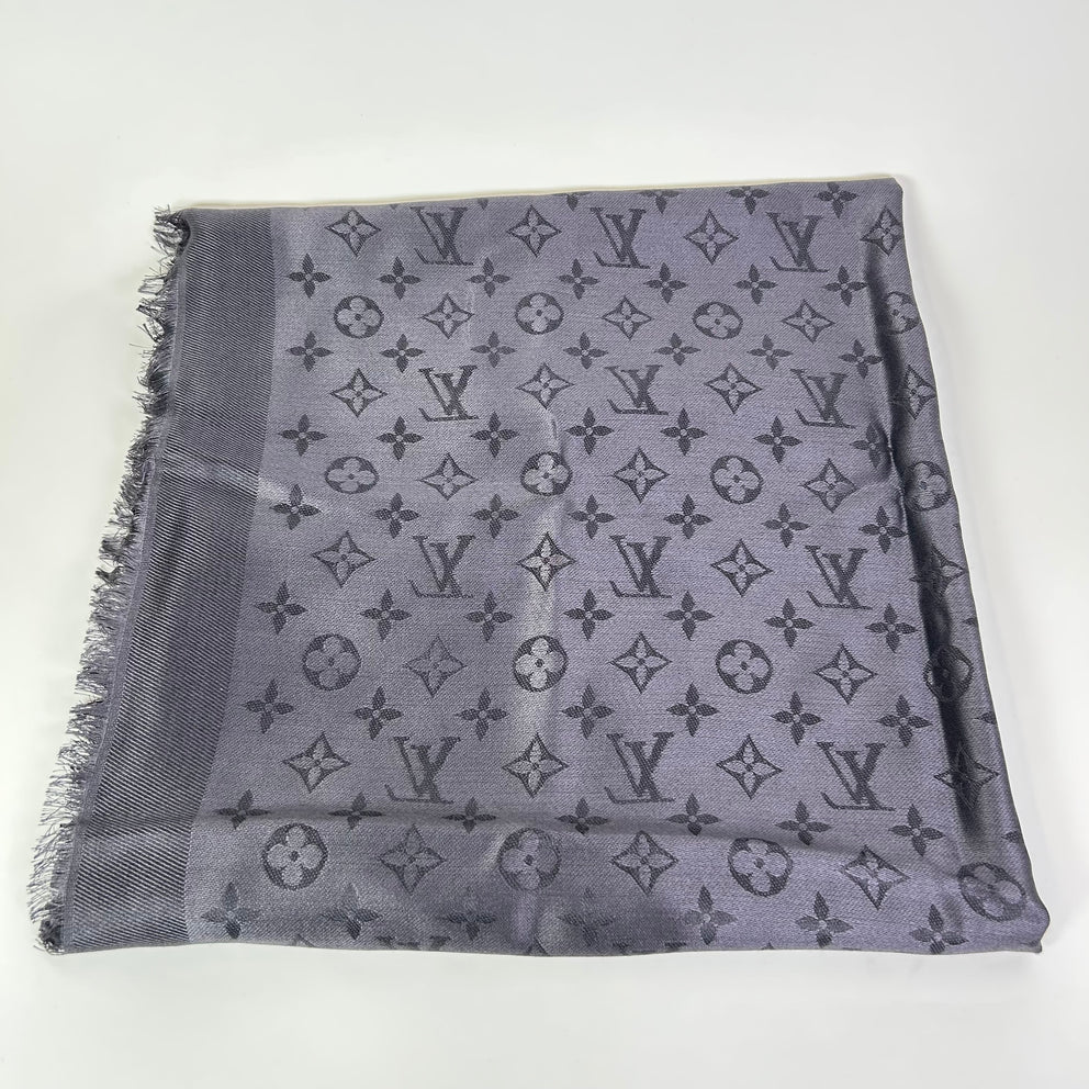 Louis Vuitton Silk Chalè Monogram Shawl