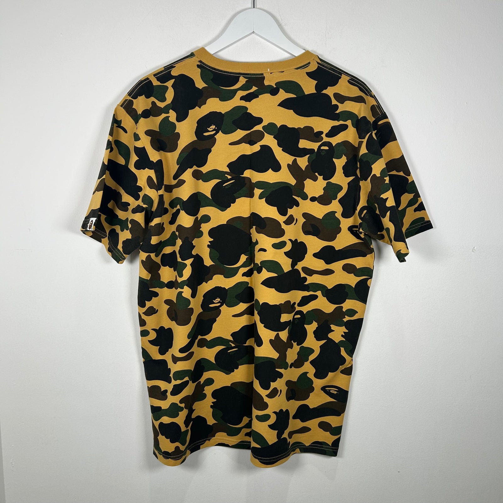 Bape Camo Head Logo T-Shirt Size XXL