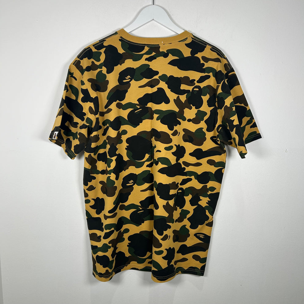 Bape Camo Head Logo T-Shirt Size XXL