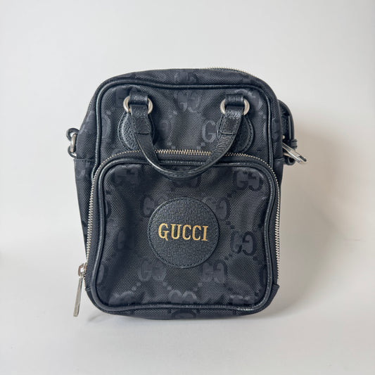 Gucci Black GG Nylon Off The Grid Shoulder Bag