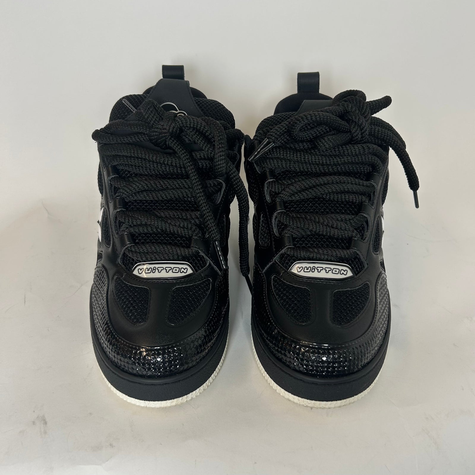 Louis Vuitton Black Skate Sneaker Size LV 8