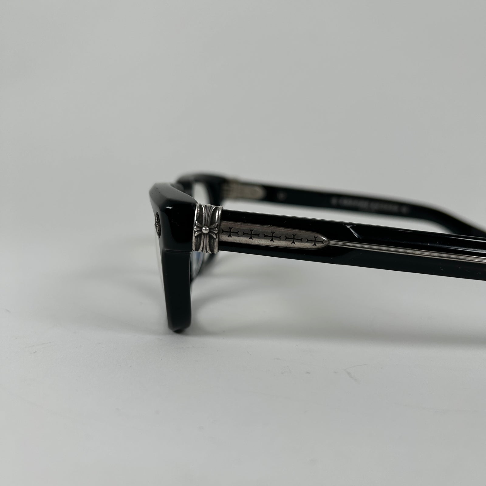 Chrome Hearts Black ‘Pen 15’ Glasses