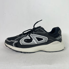 Dior B30 Black/White Mesh Sneaker Size 44
