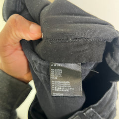 Amiri Black Paint Drip Logo Denim Jeans