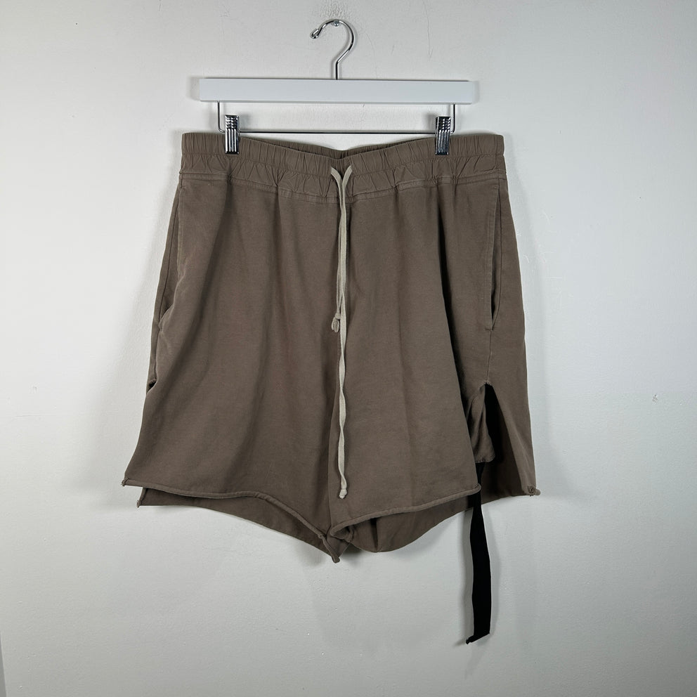 Rick Owens Drkshdw Jersey Trucker Shorts Size L