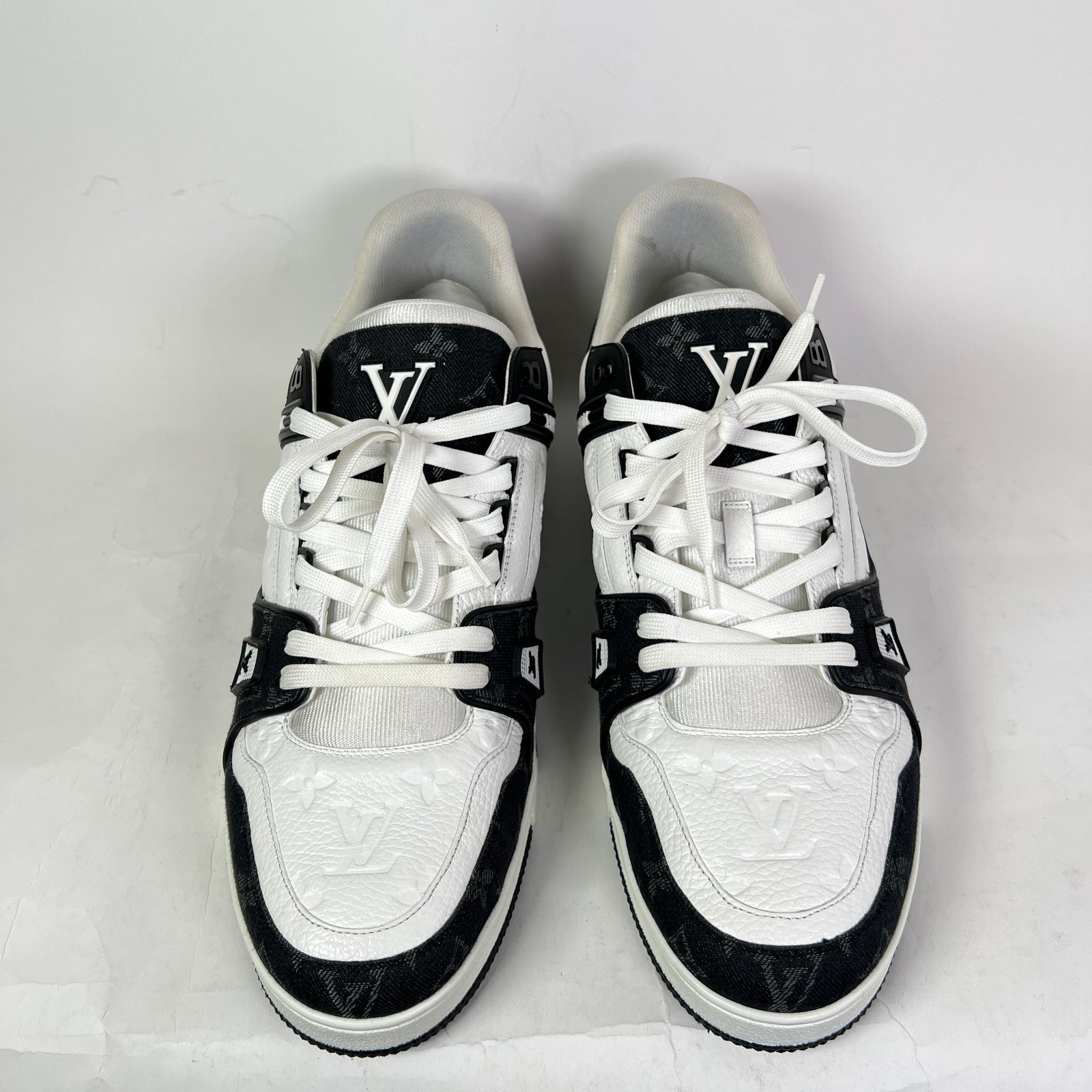 Louis Vuitton Denim Monogram LV Trainers