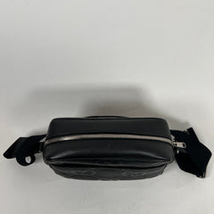 Gucci Black Jumbo GG Medium Messanger Bag