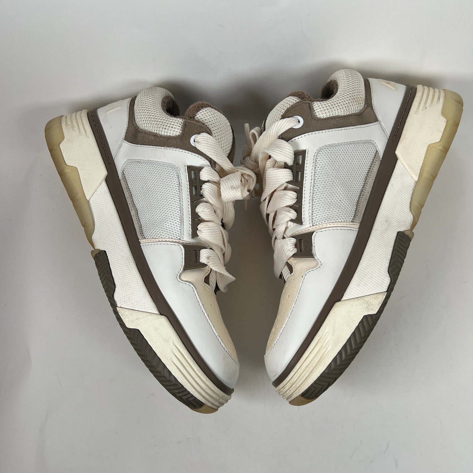 Amiri Cream/Brown MA-1 Sneaker Size 14