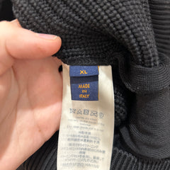 Louis Vuitton 3D Empreinte Pocket Knit Zip Up Hoodie Size XL