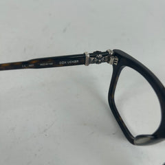 Chrome Hearts Tortoise Shell Cox Ucker Glasses