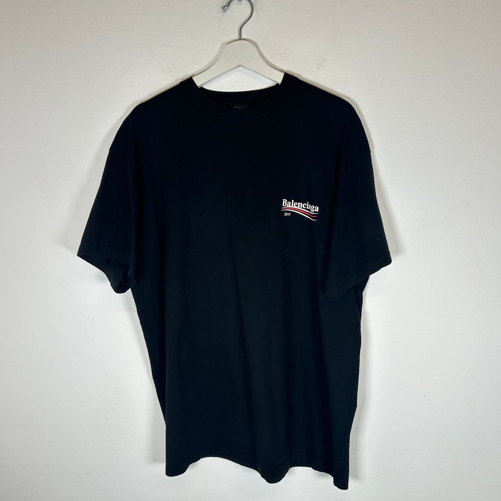 Balenciaga Black Campaign T-shirt Size M