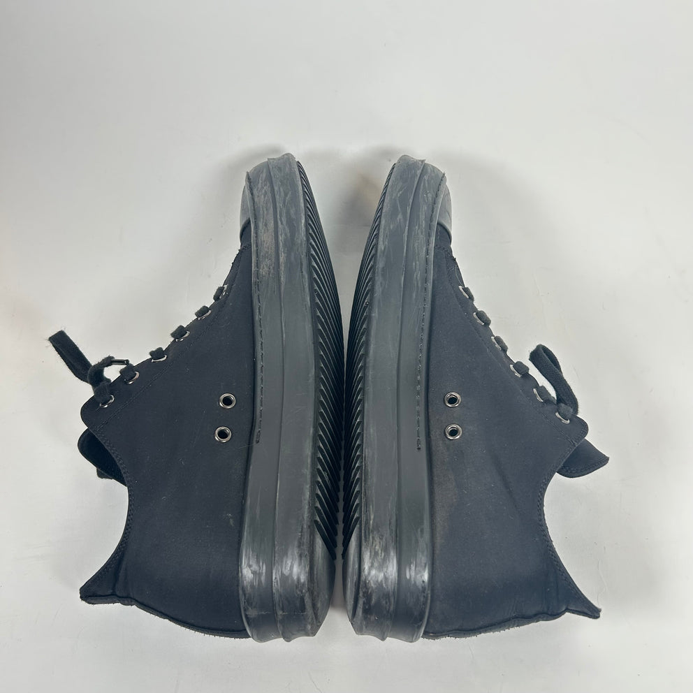 Rick Owens Drkshdw Black/Black Low Ramones Size 43
