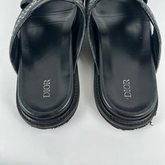 Dior Aqua Oblique Sandal Size 13