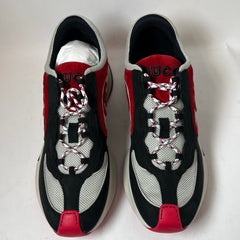 Gucci Black/Red Interlocking G Runner Size GG 9