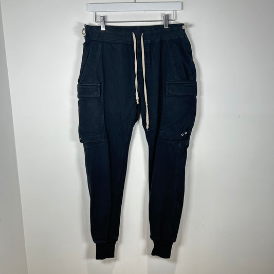 Rick Owens Black Jogger Pants Size 48
