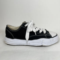 MMY Black/White Hank OG Sole Canvas Sneaker Size 45