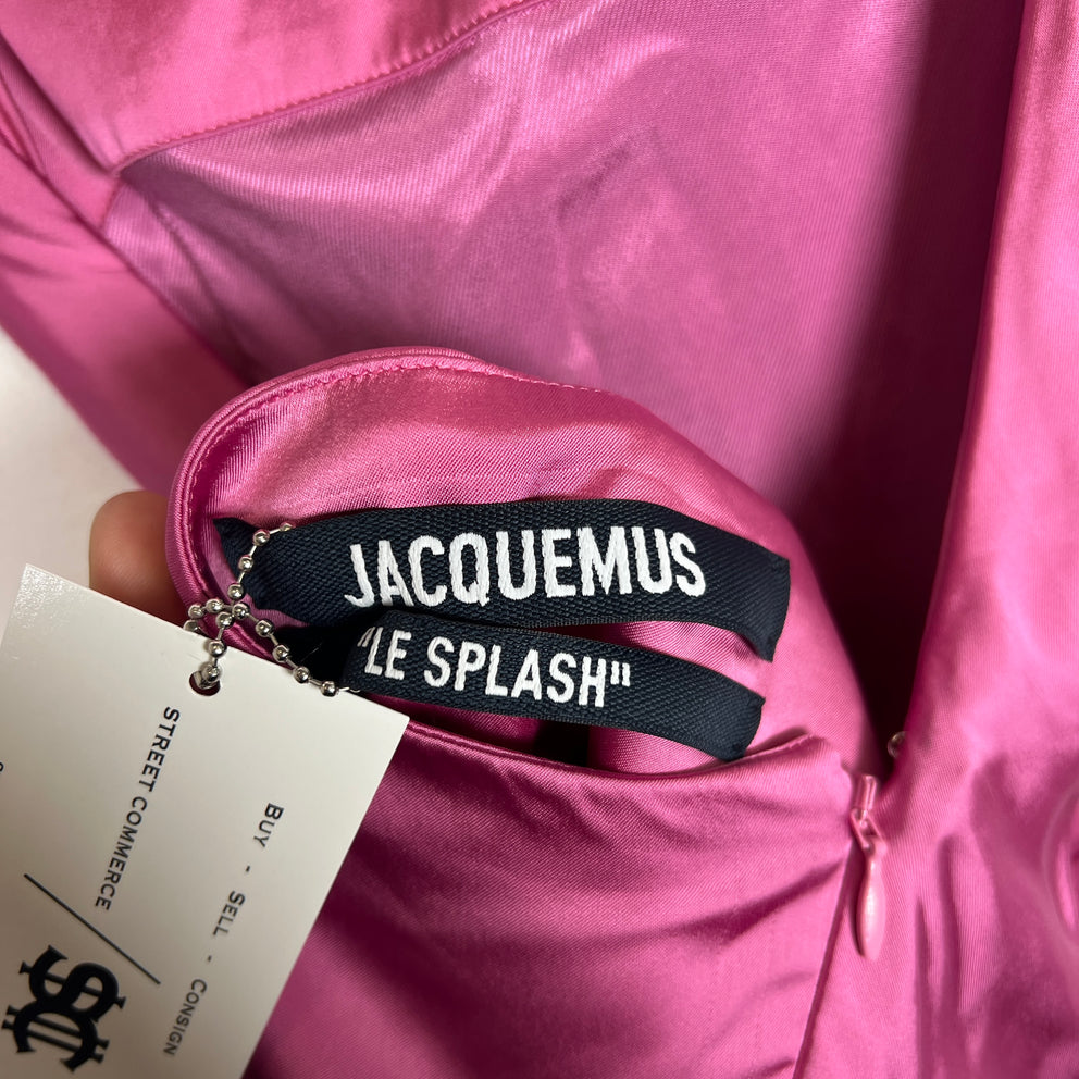 Jacquemus La Robe Saudade Asymmetric Dress