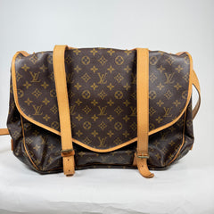 Louis Vuitton Vintage Monogram Saumur 43 Messenger Bag