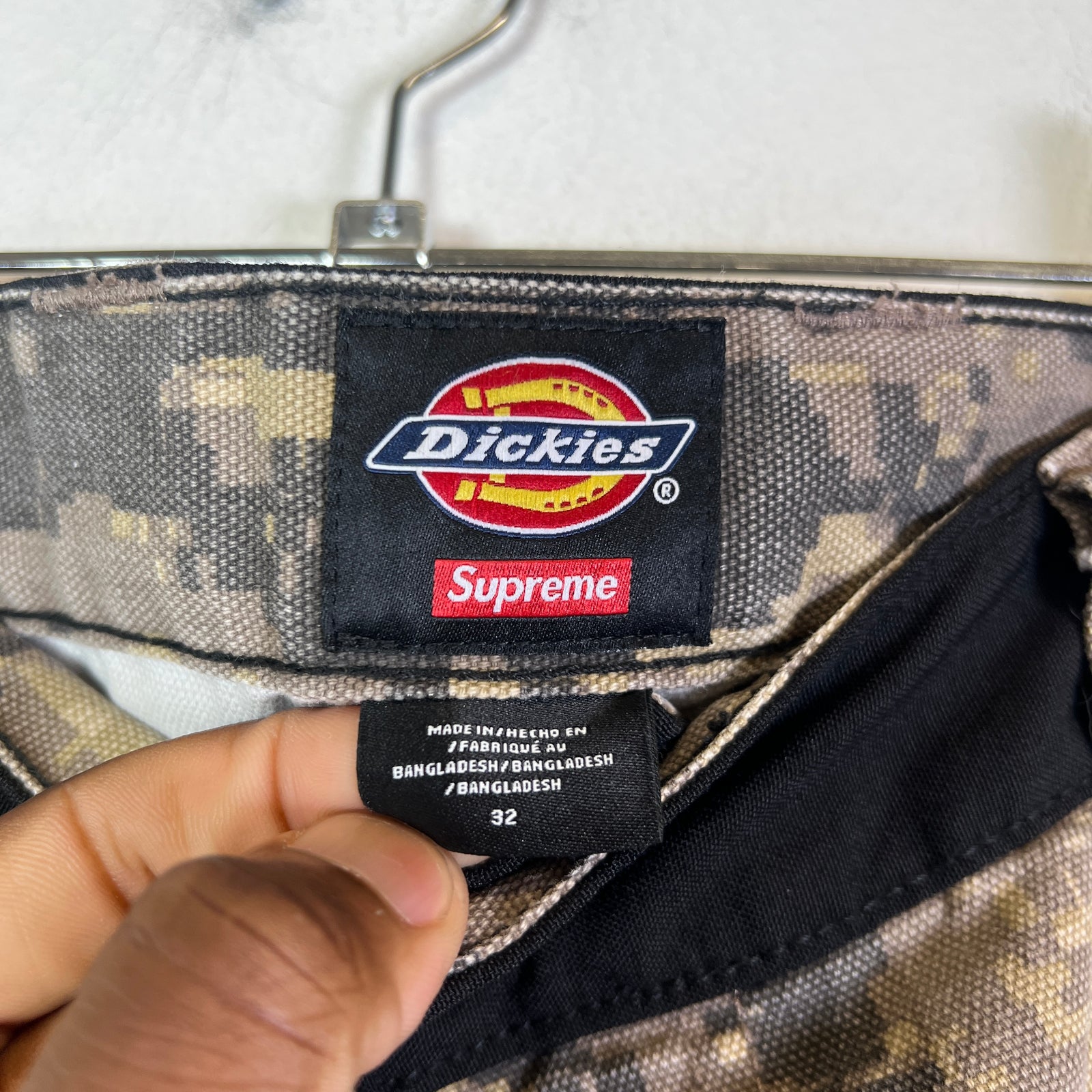 Supreme x Dickies Digital Camo Cordura Cargo Pants