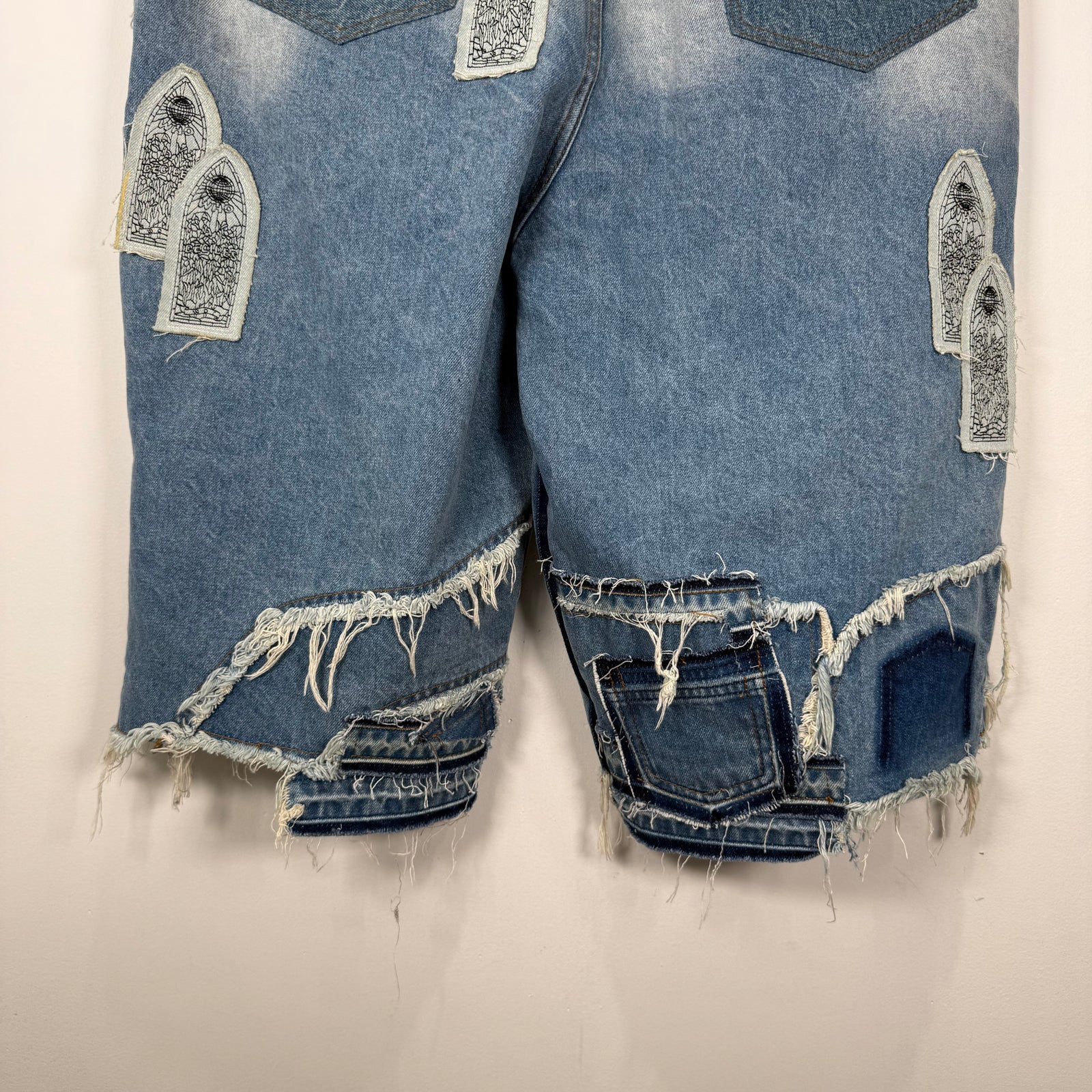 Who Decides War Patched Arch Carpeneter Shorts Size 40
