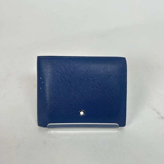 Montblanc Blue Sartorial Leather Wallet