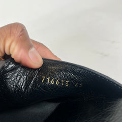 Balenciaga Black Cosy Cagole Mules Size 42