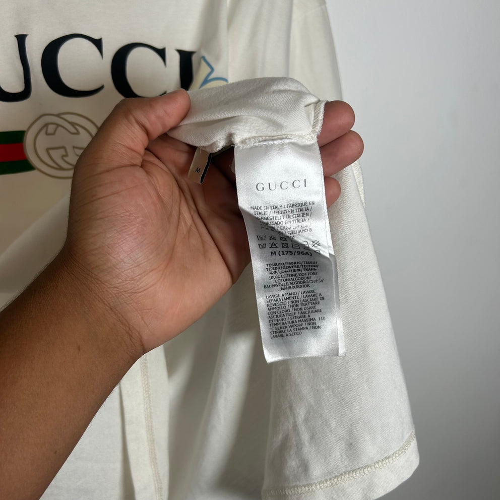 Gucci White Valentines Day Tee Size M
