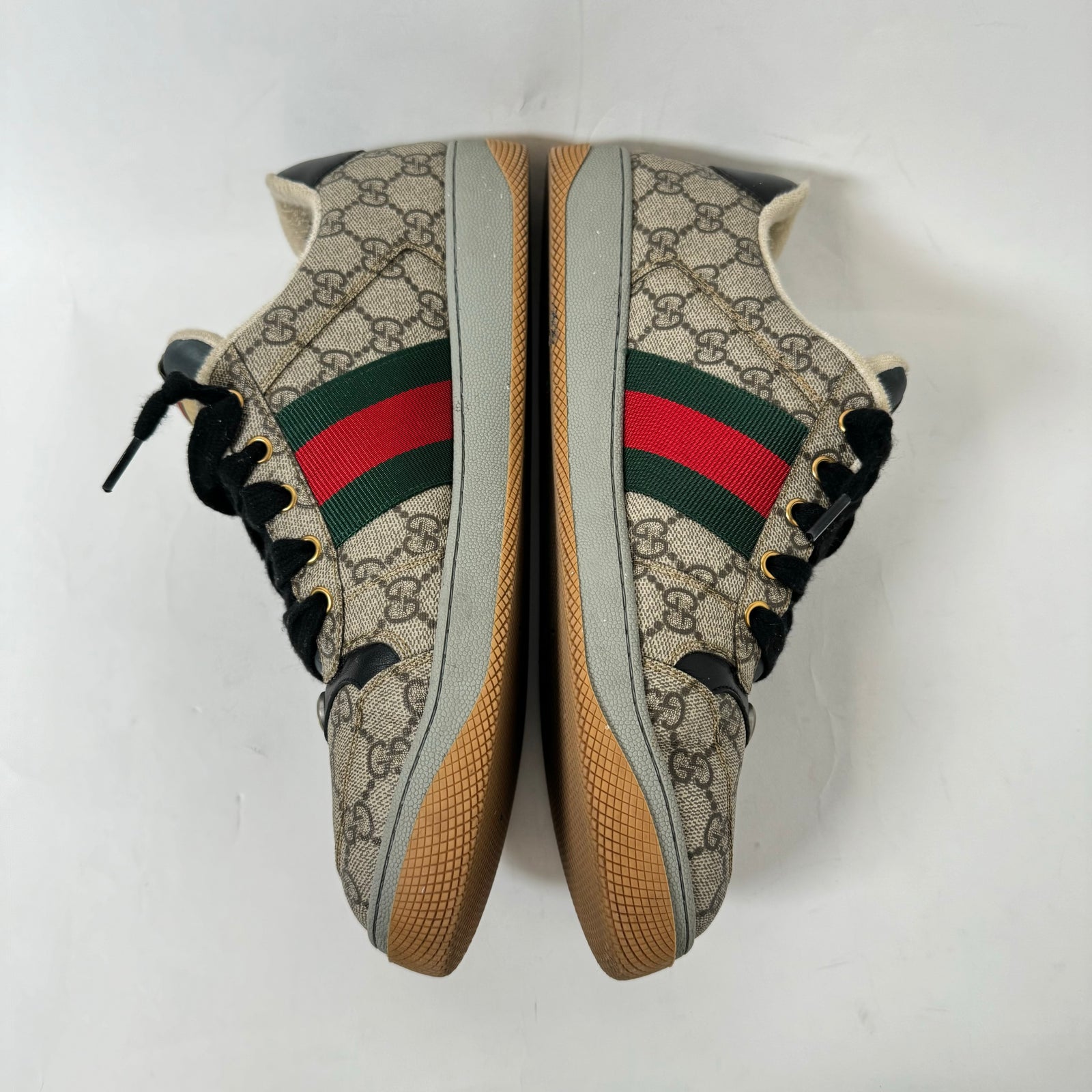 Gucci GG Monogram Screener Sneaker Size 10.5