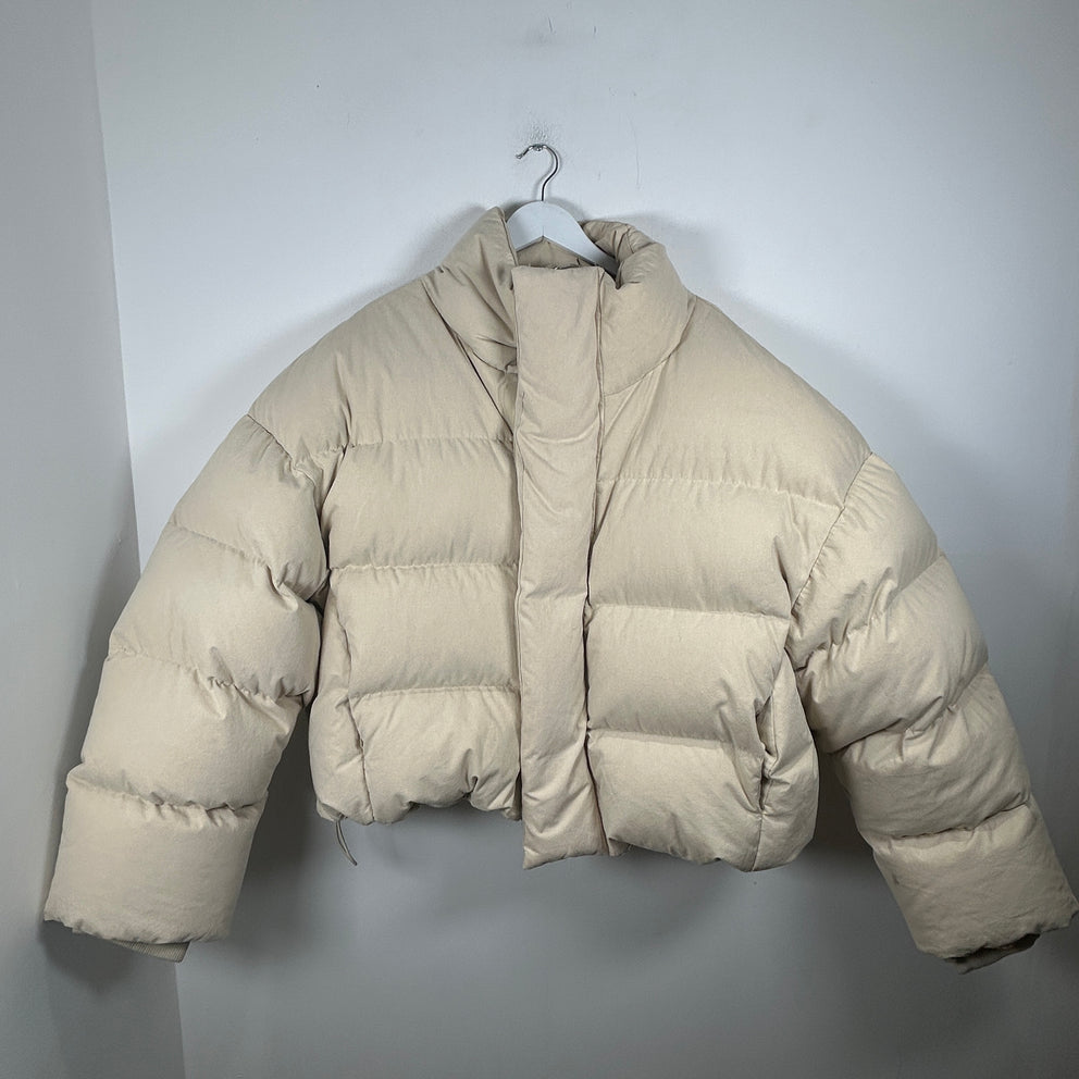Entire Studios Linen Jumbo Puffer Size XL