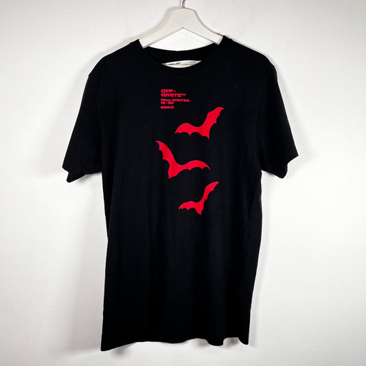 Off-White Bats Graphic T-Shirt Size M
