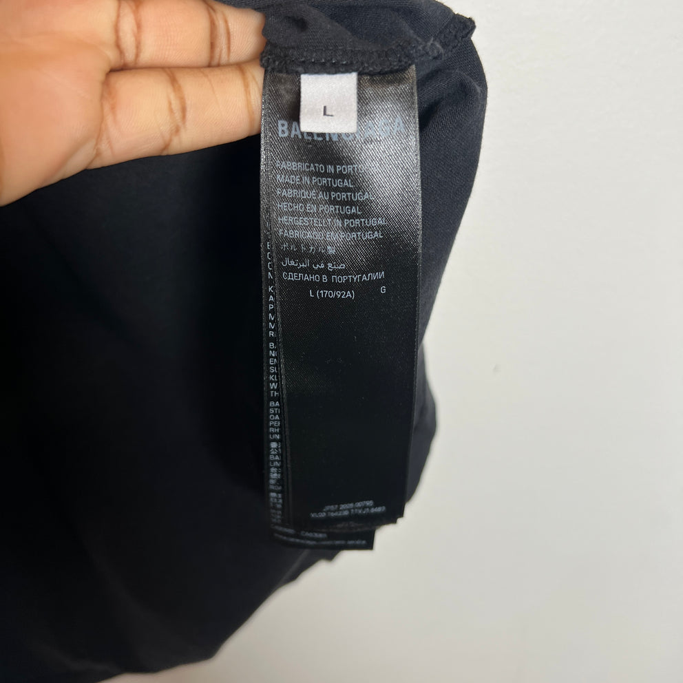 Balenciaga Spell-Out Logo T-Shirt