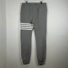 Thom Browne Grey 4-Bar Sweatpants Size 5