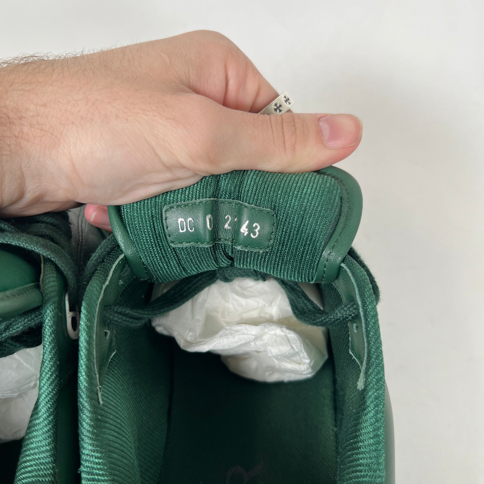 Dior B27 Green Low Top Sneaker Size 43