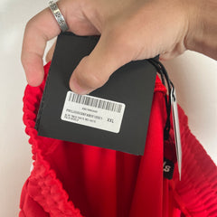Palm Angels Red Narrow Track Pants Size 2XL