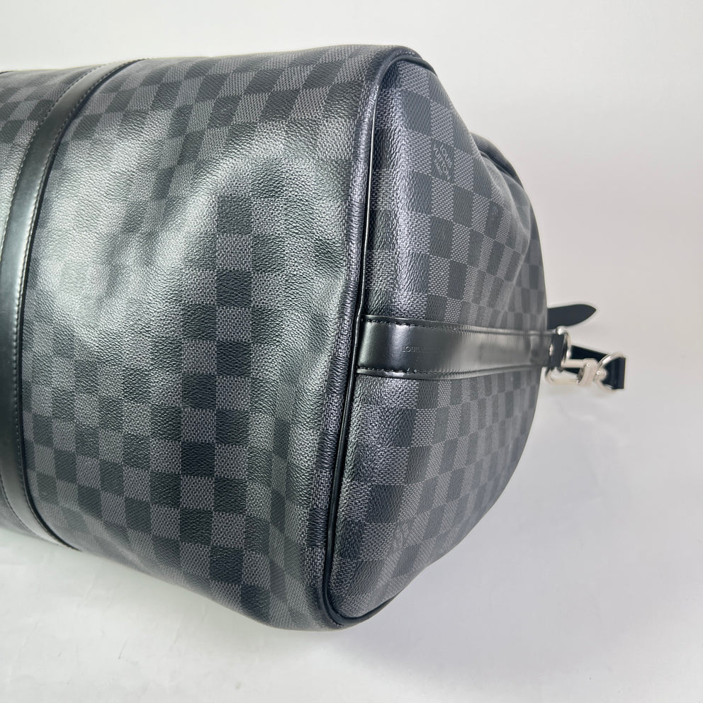 Louis Vuitton Damier Graphite Keepall Bandouliere 55