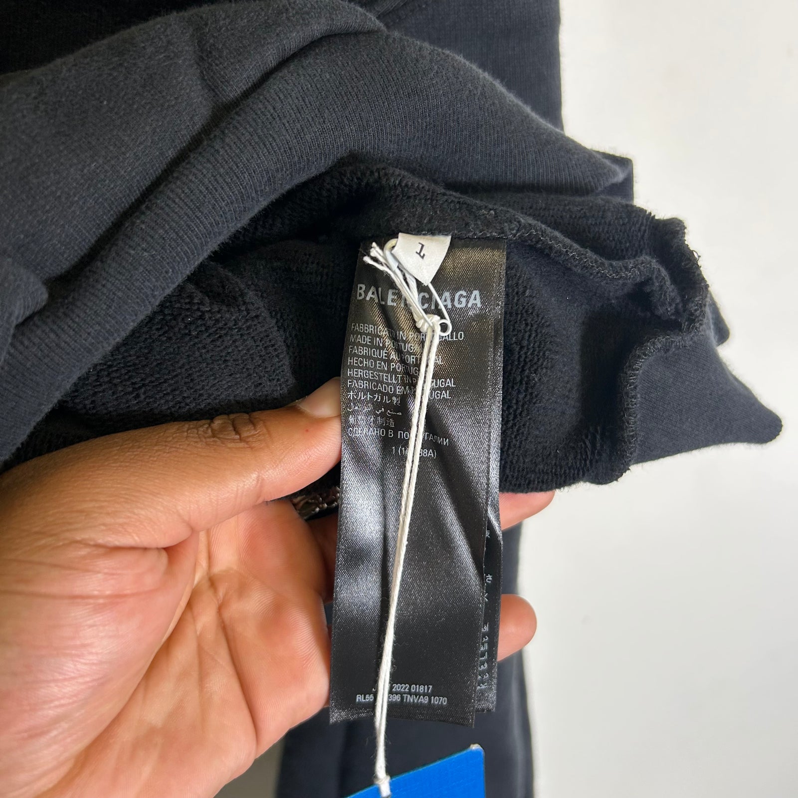 Balenciaga x Adidas SS23 Trefoil Logo Oversized Hoodie