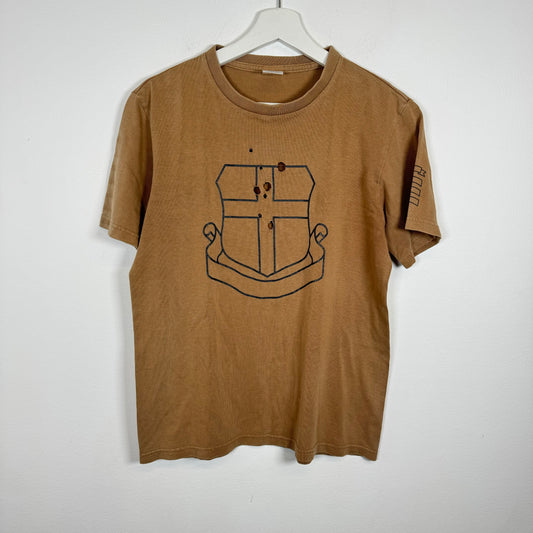 Number (N)ine Shield T-Shirt Brown Size 3