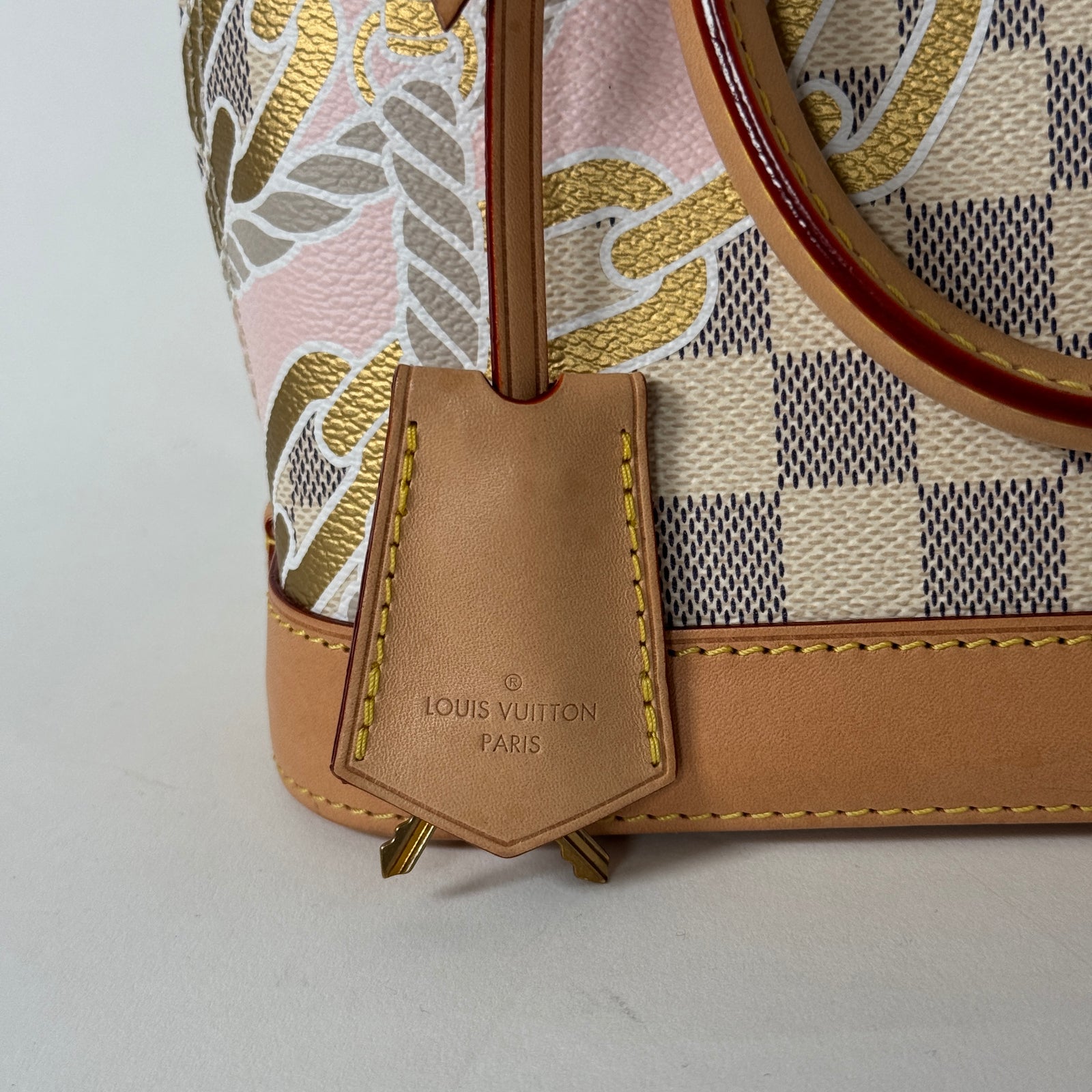 Louis Vuitton Limited Edition Nautical Damier Azur Alma BB