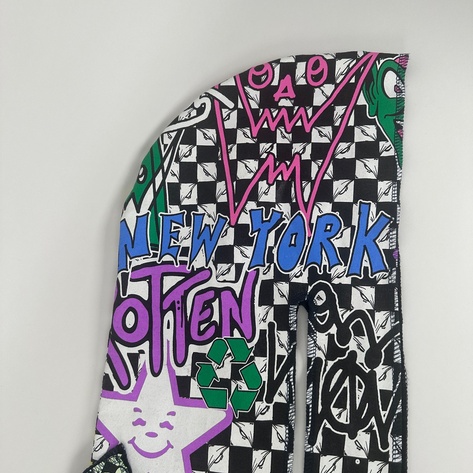 Matty Boy x Asspizza 99 Eyes NYC Pop-Up Graphic Durag