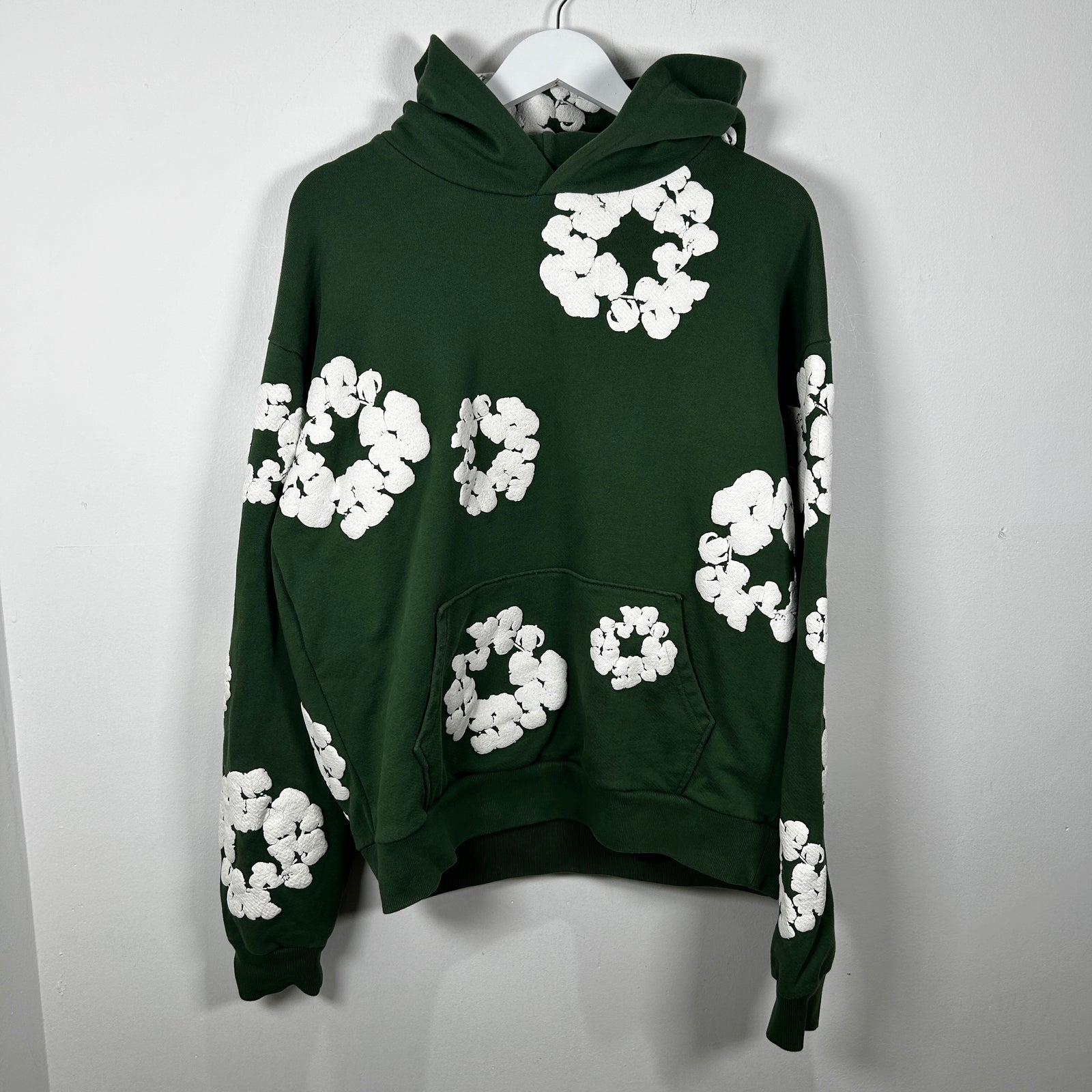 Denim Tears Green Wreath Hoodie Size XL