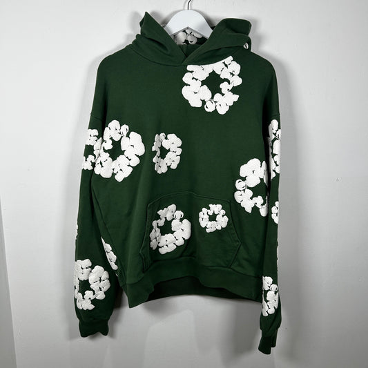 Denim Tears Green Wreath Hoodie Size XL