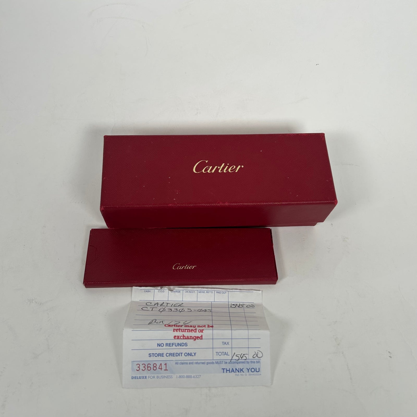 Cartier Clear Lens C Wire Frames
