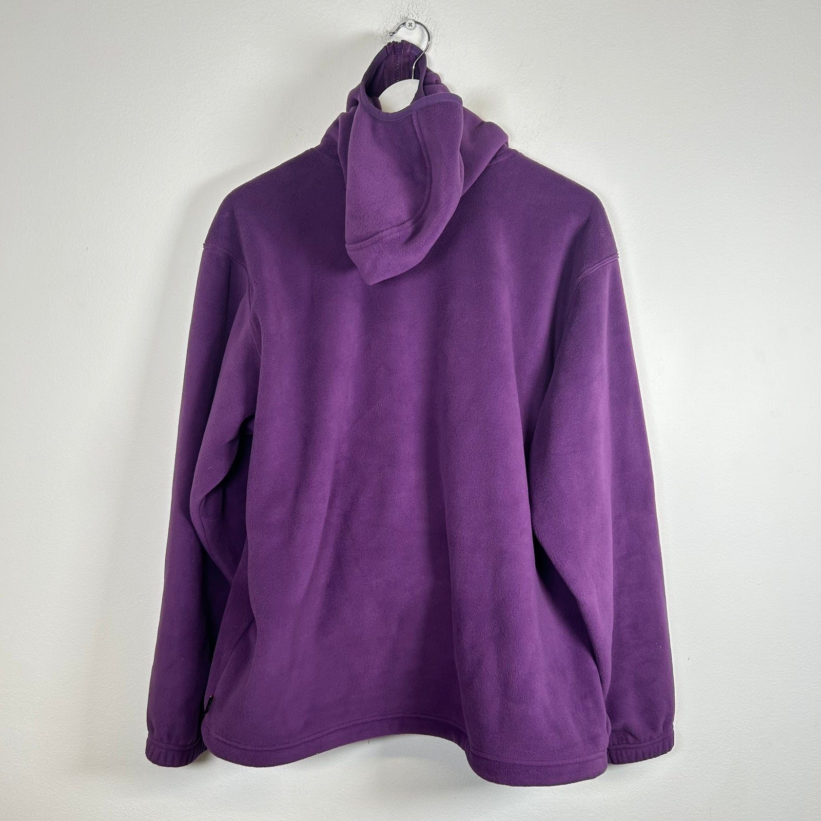 Supreme Purple Polar Fleece Half Zip Pullover Size M